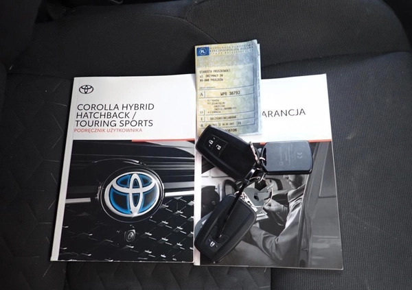 Toyota Corolla cena 77499 przebieg: 116000, rok produkcji 2020 z Gdańsk małe 79